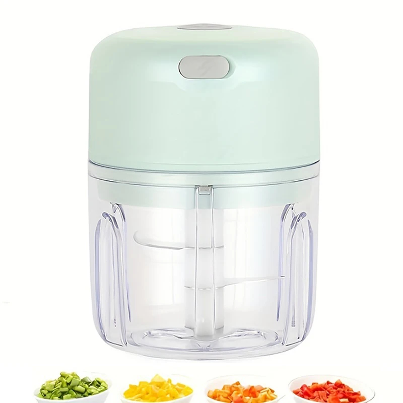Baby Food Chopper - 2027 250ml Mini Rechargeable Garlic Chopper