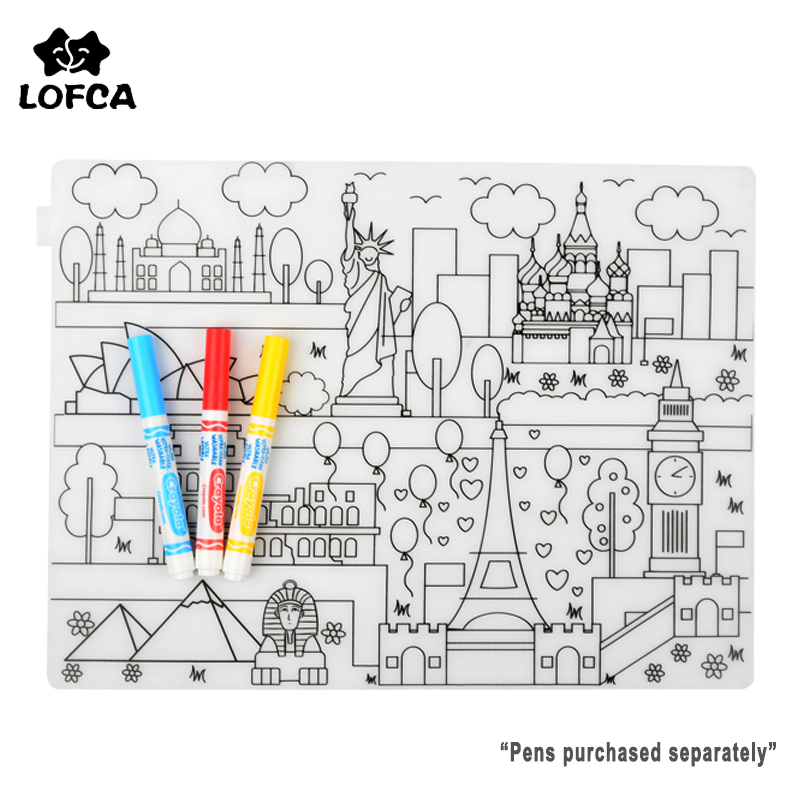 Baby Food Chopper - Silicone Baby Placemat 1pc Baby Tableware