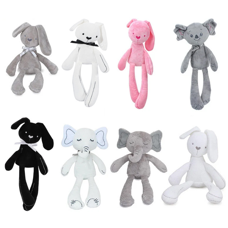 Baby Food Doll - Baby Plush Rabbit Hand Puppet Soft