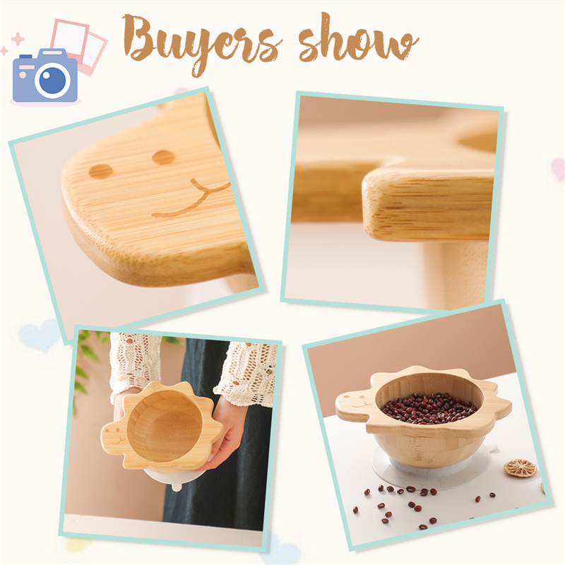 Baby Wooden Tableware Set Dino - Baby Food Chopper ulasan dan harga