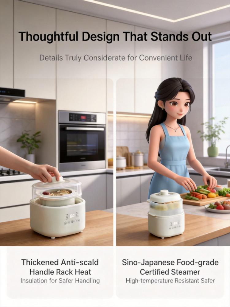 220V Small Electric Cooker, Ba - Baby Food Home ulasan dan harga
