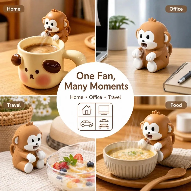 Portable Monkey Shaped Food Co - Baby Food Home ulasan dan harga