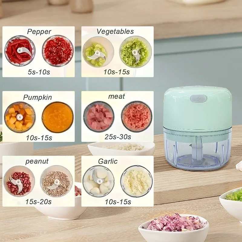 2027 250ml Mini Rechargeable G - Baby Food Chopper ulasan dan harga