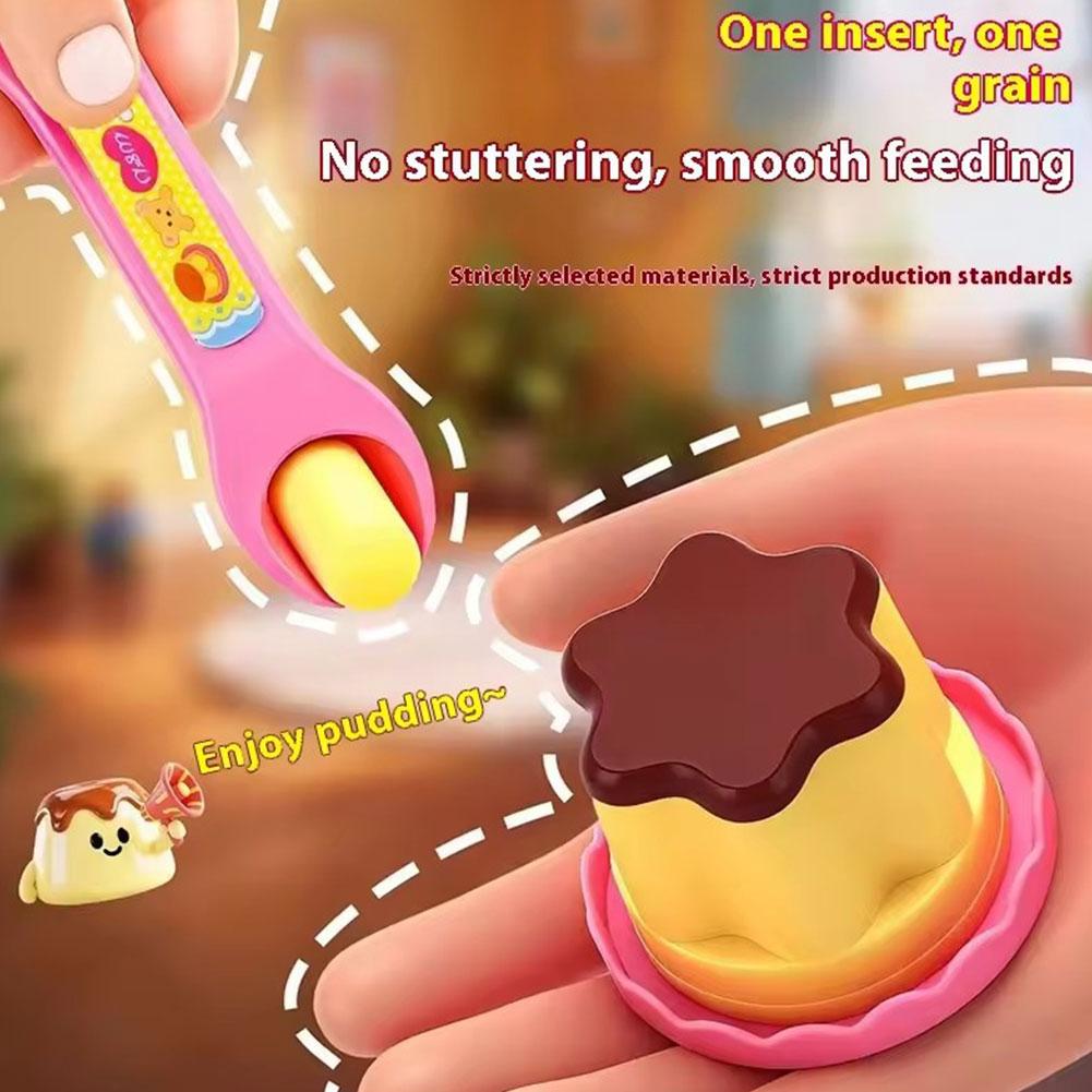 Pretend Play Pudding Feeding T - Baby Food Doll ulasan dan harga