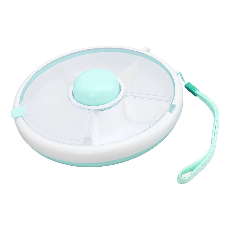360° Rotating Snack Container  - Baby Food Home ulasan dan harga