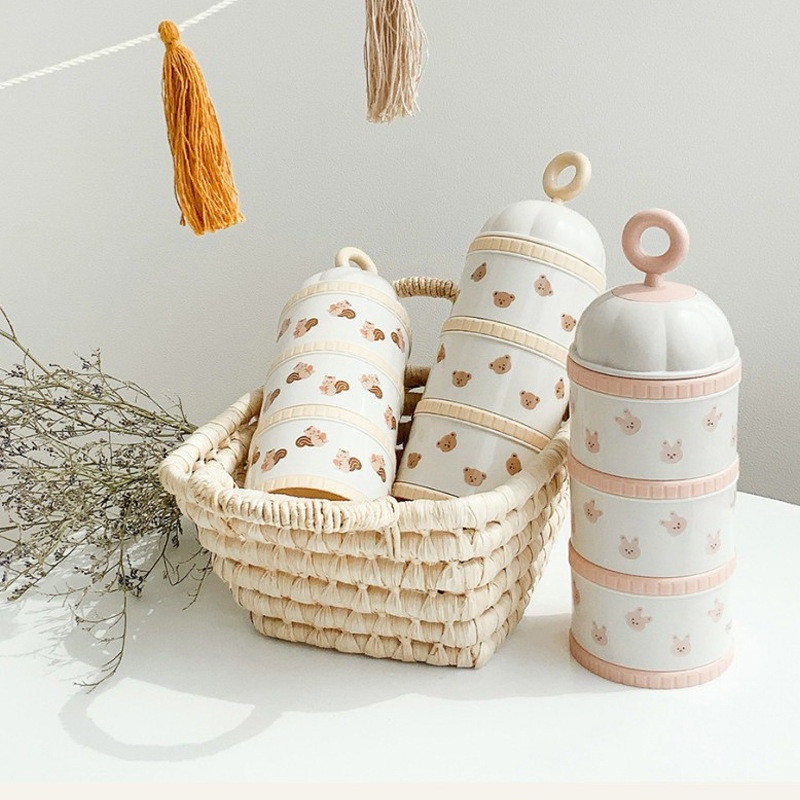 Cute Bear Milk Powder Box Baby - Baby Food Nestle ulasan dan harga