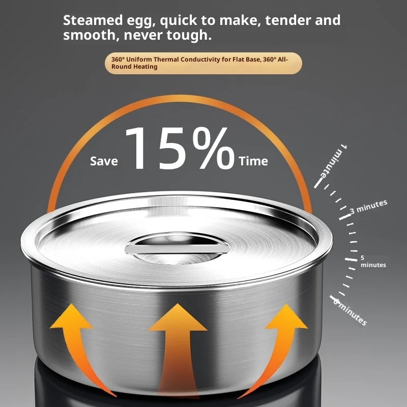 Stainless Steel Steaming Bowl  - Baby Food Home ulasan dan harga
