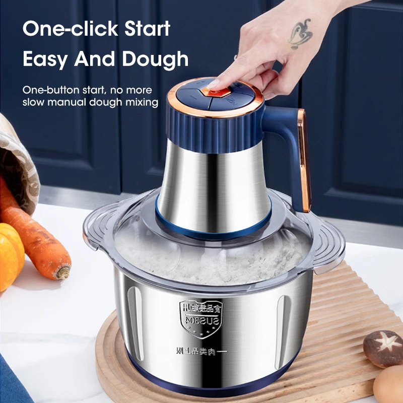 5L SUS304 Stainless Steel Bowl - Baby Food With Meat ulasan dan harga
