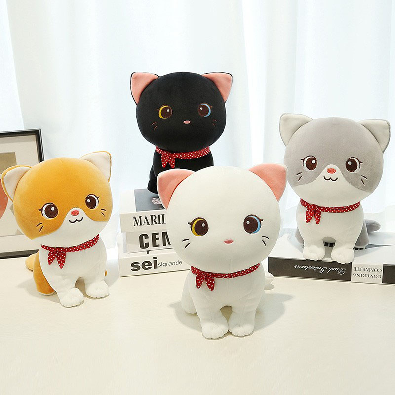 24cm Cute Soft Cat Plush Pillo - Baby Food Doll ulasan dan harga