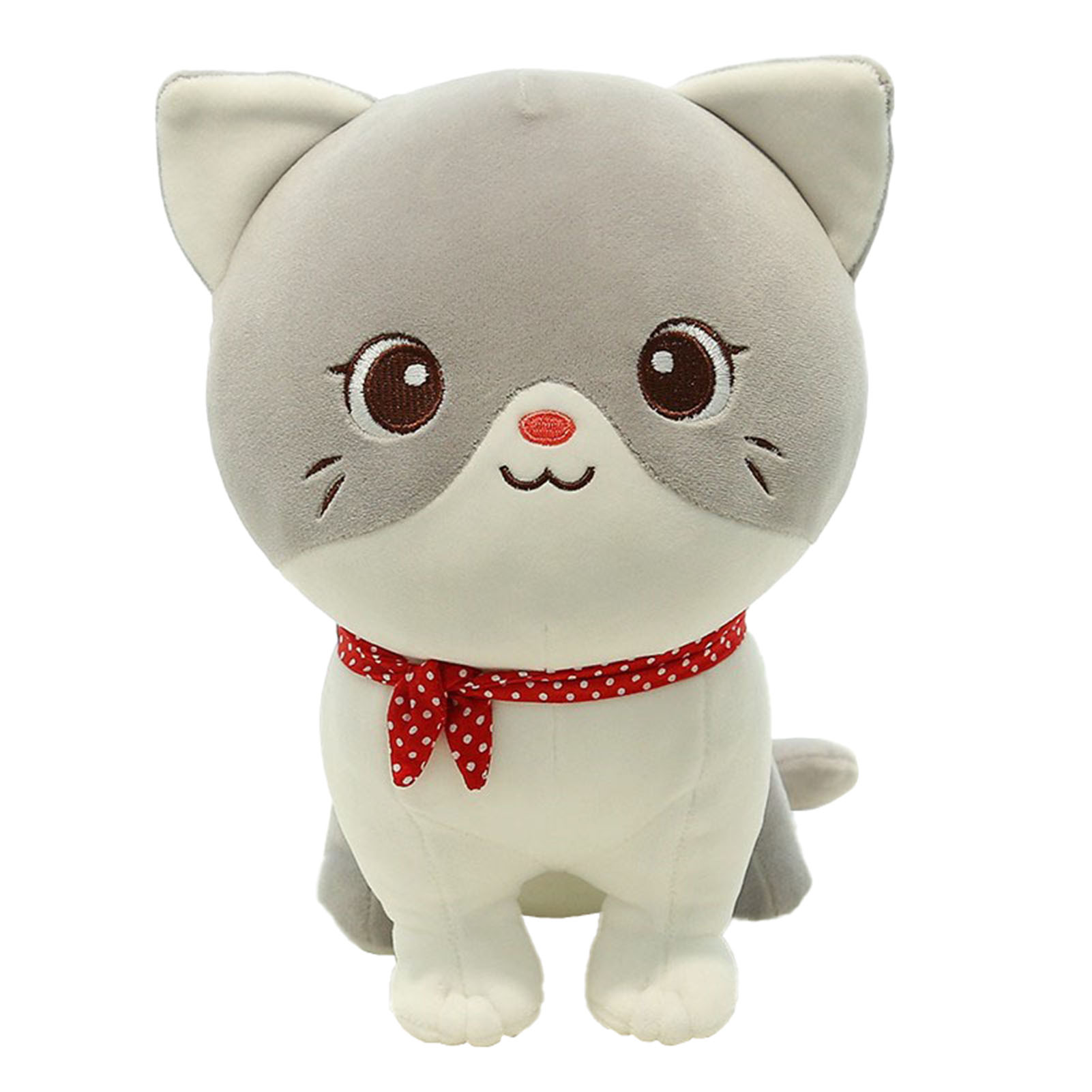 24cm Cute Soft Cat Plush Pillo - Baby Food Doll ulasan dan harga
