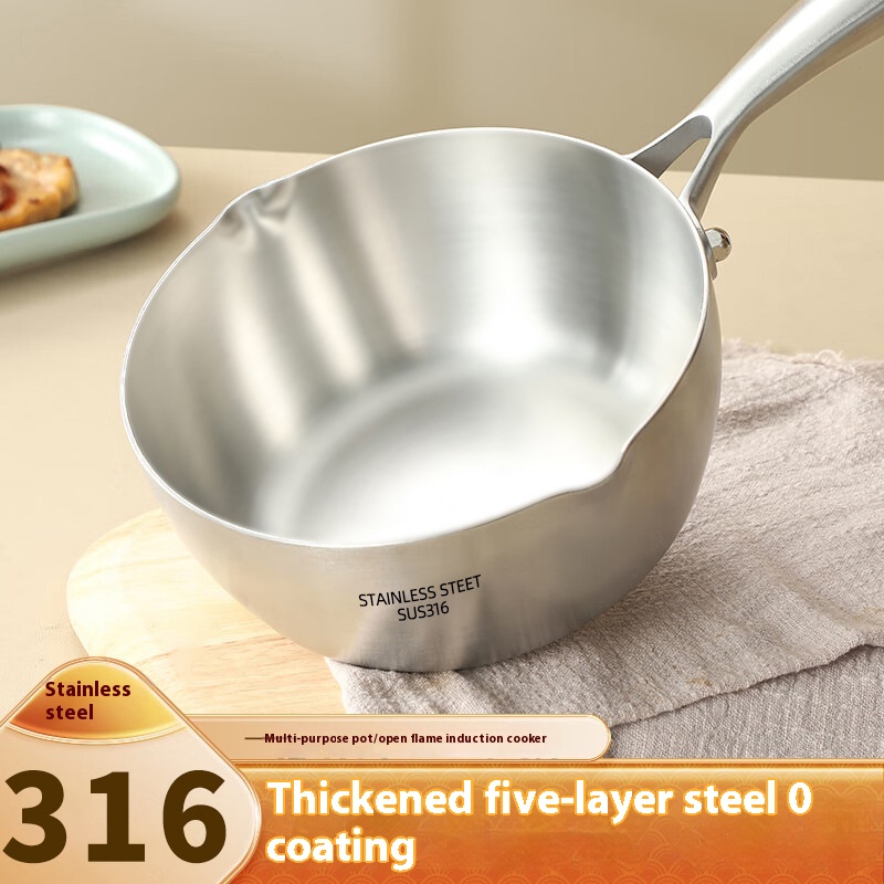 316 stainless steel pot thicke - Baby Food Home ulasan dan harga