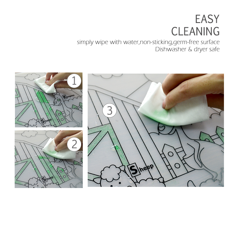 Silicone Baby Placemat 1pc Bab - Baby Food Chopper ulasan dan harga