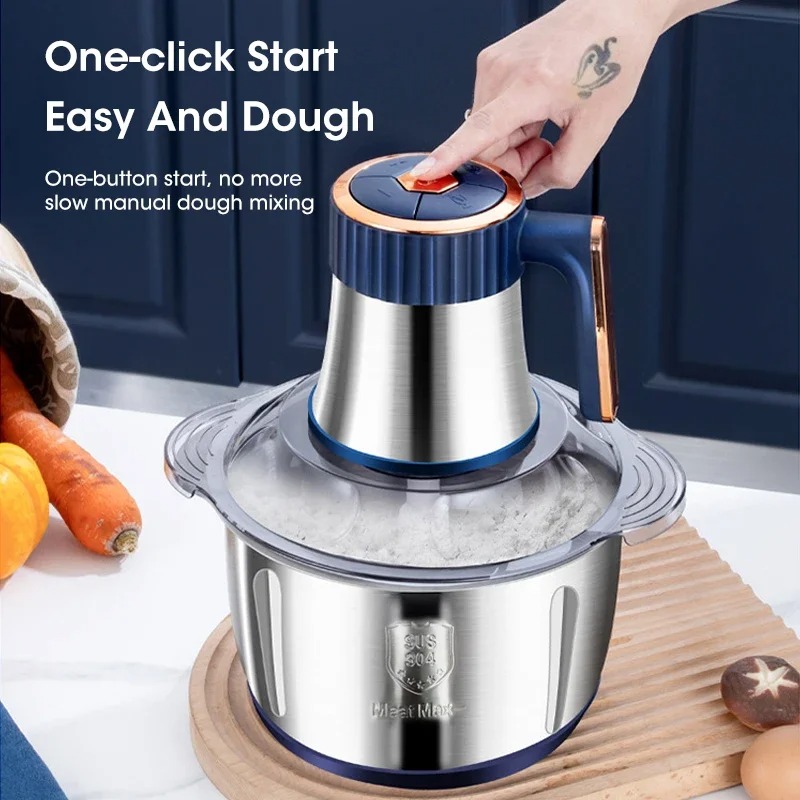 5L Electric Meat Grinder Large - Baby Food Home ulasan dan harga