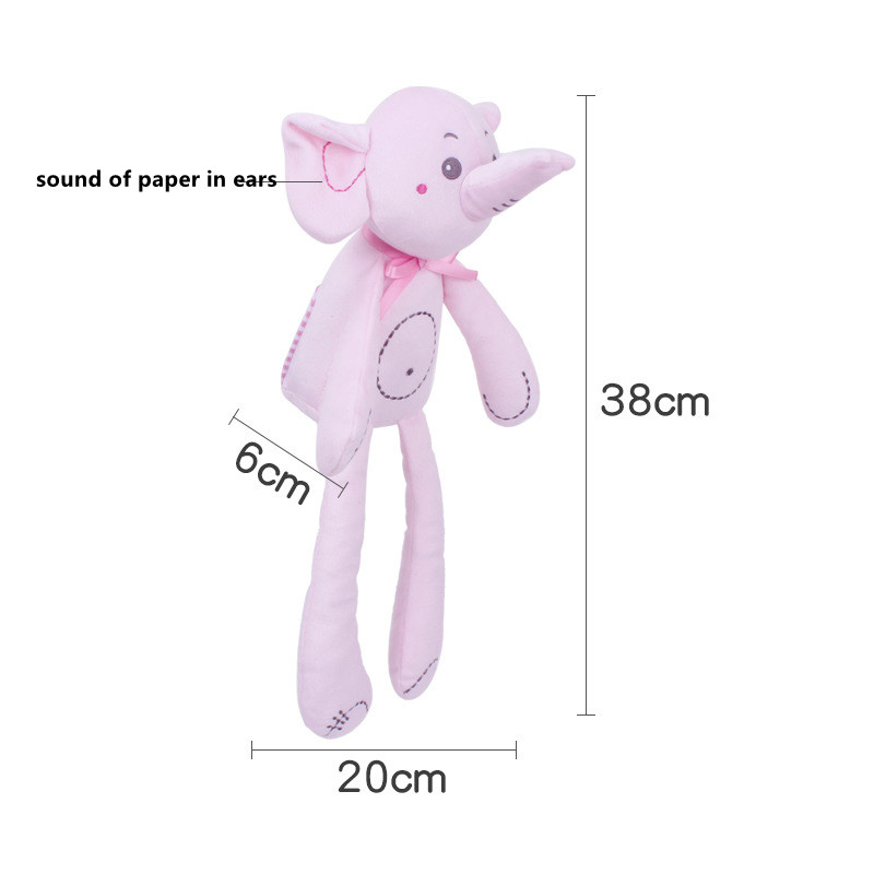Baby Plush Rabbit Hand Puppet  - Baby Food Doll ulasan dan harga