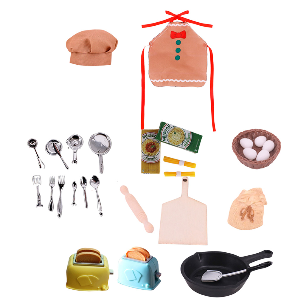 Pop Kitchenware Set Chef Hat A - Baby Food Doll ulasan dan harga
