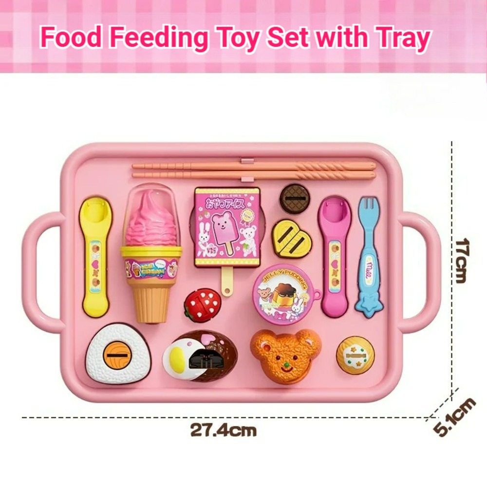 NEW Food Feeding Pudding Toy W - Baby Food Doll ulasan dan harga